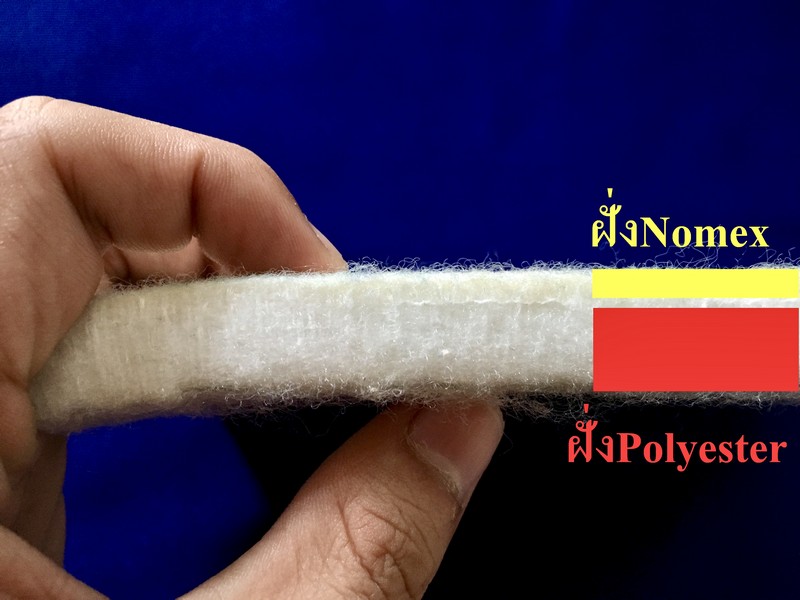 ผ้าสักหลาดหุ้มลูกกลิ้ง Lapauw จาก Severnside Fabrics Ltd.ประเทศอังกฤษ
